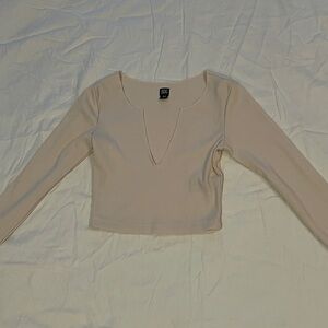 UO Ribbed Long Sleeve